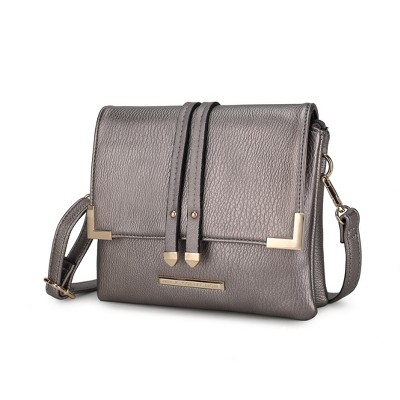 MKF Collection Valeska Multi Compartment Crossbody Purse by Mia k
