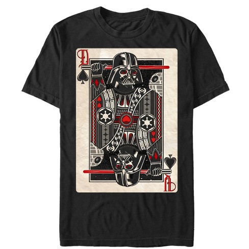 Wars Darth Vader King Of Spades T-shirt : Target