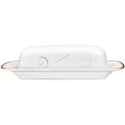 Noritake Golden Wave Covered Butter