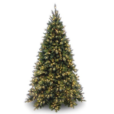 6.5ft National Tree Company Tiffany Fir Artificial Tree 600ct Clear