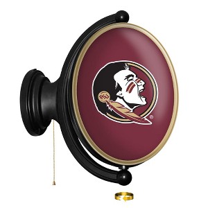 College Oval Rotating Lighted Wall Sign - 1 of 4