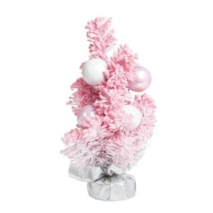 Transpac Artificial 12 in. Multicolored Christmas Celebration Tree - 1 of 2