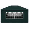 Green Outdoor Party Tent from vidaXL - UV and Water-Resistant Polyethylene Garden Gazebo with Steel Frame - Decorative, Easy to Assemble - 4 of 4