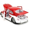 1959 Volkswagen Drag Beetle "Cherry on Top" Red and White "Punch Buggy" Series 1/24 Diecast Model Car by Jada - 3 of 4