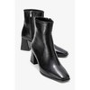 Arven - Black Block Heel Boot (Women) black 9 Forever & Always Shoes US - 2 of 4