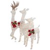 Northlight LED Lighted Reindeer Family Outdoor Christmas Decorations - Warm White - Set of 3 - 4 of 4