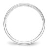 Black Bow Jewelry 2.5mm 14K White or Yellow Gold Flat Comfort Fit Band - 2 of 4