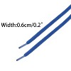 INSPIRE CHIC Half Round Athletic Oval Shoelaces 0.2'' Width 2 Pairs - 3 of 4