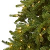 7.5ft. Fir Artificial Christmas Tree with 600 Clear Lights & 1610 Branches – Majestic Seasonal Holiday X-Mas Centerpiece - 4 of 4