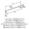 Amerock Cowrie Pull for Cabinets, Drawers, and Furniture - 3 of 4
