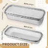 2-Pack Stainless Steel Dishwasher Basket Set for Small Items, Utensil Mesh Drain for Bottle Parts, Pacifiers, Scoops and Chopsticks - 2 of 4