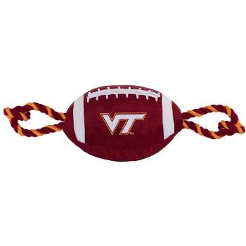 NCAA Virginia Tech Hokies Nylon Football Dog Toy