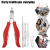 Unique Bargains Toenail Clippers Stainless Steel Nail Clippers Kit Pack of 9 Pcs - 2 of 4