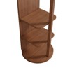 Cesicia 360¡ã Rotating 66"x14" Multifunctional Full Length Mirror with Hook Storage Rack Coat Rack, Space Saving - 4 of 4