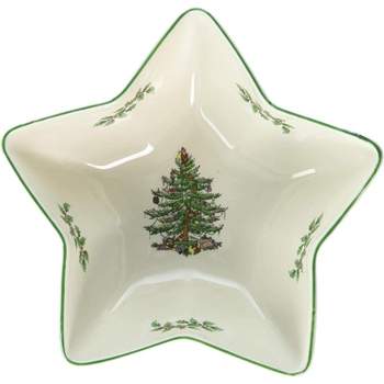 Spode Christmas Tree Star Serving Bowl Made of Fine Earthenware