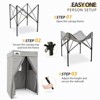 EAGLE PEAK 4x4 Pop Up Canopy, Portable Privacy Changing Room Photoshoots - 2 of 4