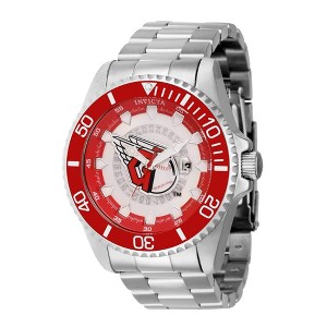 Invicta 43461 Men's MLB Cleveland Guardians Silver Bracelet Watch - 1 of 2
