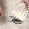 5 Pieces Silicone Spatula Set, BPA Free Silicone Turner Spatulas, Heat Resistance Durable Cooking Utensils Light Grey - 3 of 4