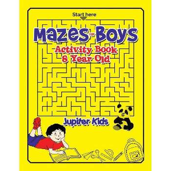Kids Milk Mazes Age 4-6: A Maze Activity Book for Kids, Cool Egg