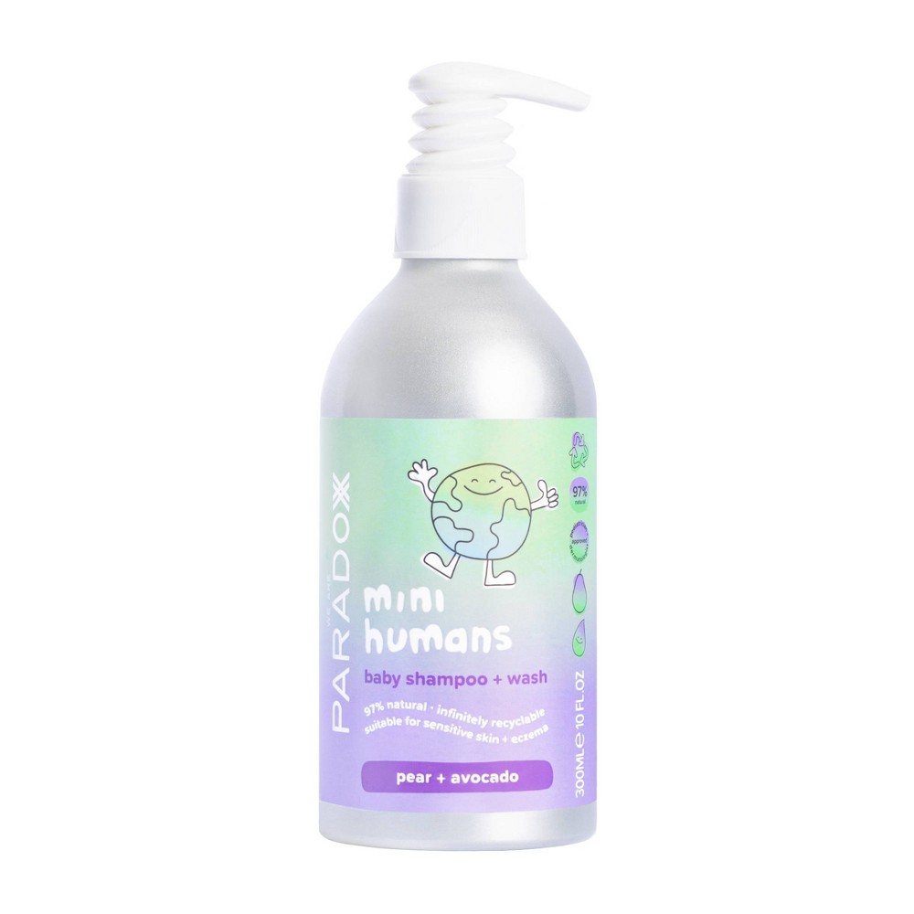 We Are Paradoxx Mini Humans Baby Shampoo + Bath Wash - Pear + Avocado - 10 fl oz