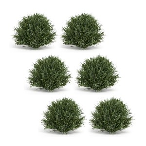 Melrose Spring Grass Half Orb (Set of 6) - 1 of 3