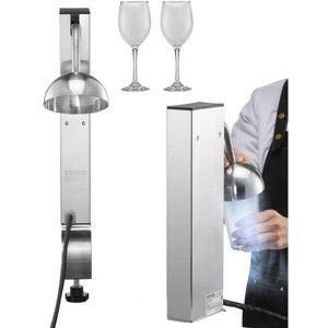 VEVOR Glass Froster Chiller, CO2 Beer Glass Froster, 8-10 Seconds/Cup Instant Glass Chiller for Wine, Cocktail, Champagne, Mixed Drinks, Silver - 1 of 4
