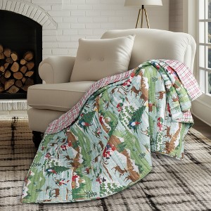 Merry Mountains Quilted Throw - Levtex Home - 1 of 4