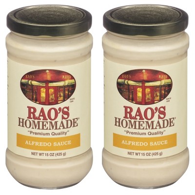 Raos Homemade Alfredo Pasta Sauce, 15 Ounce (Pack of 2)