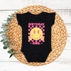 The Juniper Shop Birthday Girl Checkered Baby Flutter Sleeve Bodysuit - 2 of 3