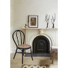 VYNXARIA Set of 2, 15.5*20.5*35.5" Black Rattan Dining Chair - 3 of 4
