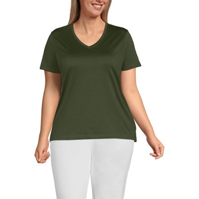Lands' End Women's Relaxed Supima Cotton T-Shirt