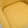 Grungis Accent Chair with Wood Base,Modern Swivel Chair for Bedroom,Reading Room,No Assembly Required - 4 of 4