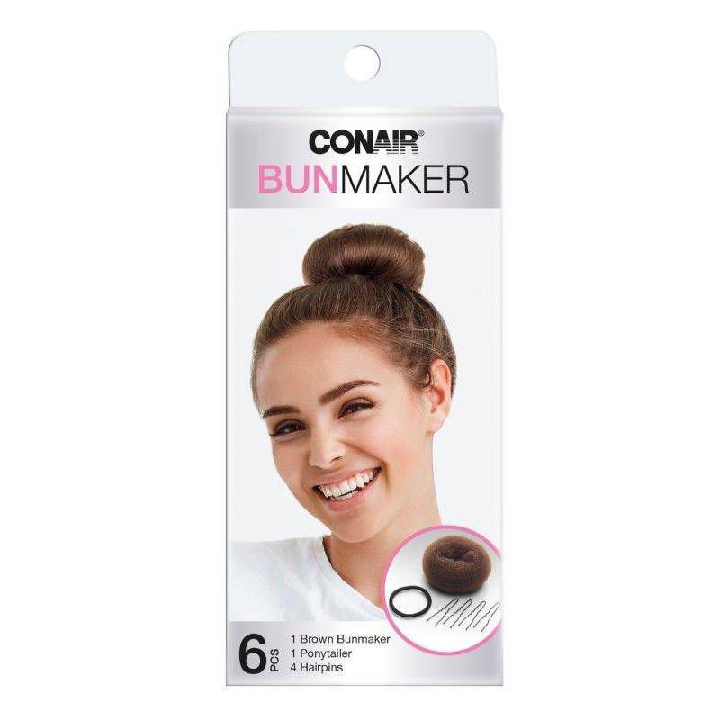 Conair Bun Maker Kit for All Hair Types- 6pc, 1 of 6