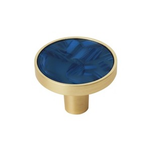 Amerock Accents Round Decorative Cabinet or Drawer Knob, 2 Pack - 1 of 4