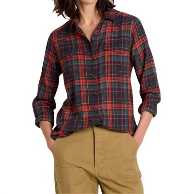 Women's Re-Form Flannel Long Sleeves Shirt - TOAD&CO