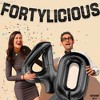 KatchOn, Glitter Black Fortylicious Banner - Prestrung, 10 Feet | Happy 40th Birthday Banner for 40th Birthday Decorations - 2 of 4