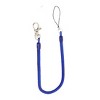 Unique Bargains Flexible Lobster Clasp Stretch Coiled Cord Keychain Blue 16.7" - 4 of 4
