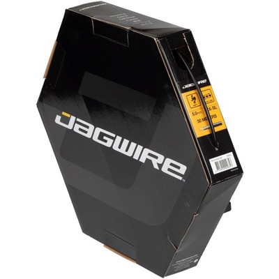 Jagwire 5mm Sport Derailleur Housing with Slick-Lube Liner 50M File Box, Black