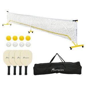 Dexmalle 22FT Soozier Pickleball Set with Net for Driveway - 1 of 4