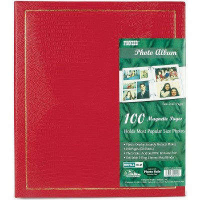 Pioneer Magnetic Page Photo Album 10"X11.5"-100 Pages