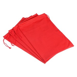 Unique Bargains Microfiber Soft Drawstring Ski Goggle Bags 7.1" x 10.6" 4 Pcs - 1 of 4