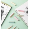 HTUTWOO Erasers,Triangular Grip Erasers for Kids - Portable School & Office Supplies,Cute Art Drawing Erasers for Students - 4 of 4