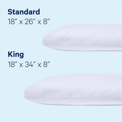 Casper Essential King White Fiber Bed Pillow Set