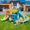 Costway Inflatable Water Slide Kids Blow up Water Park without/with Climbing Wall Blower - 2 of 4