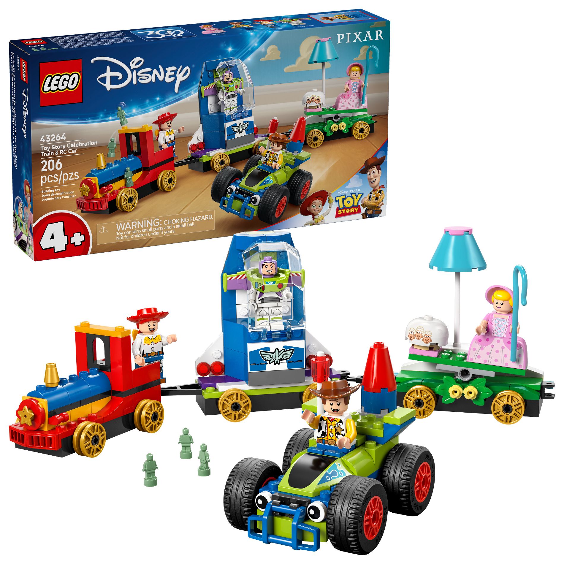 LEGO Disney and Pixar’s Toy Story Celebration Train & RC Car 43264