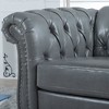 CAVINAS Sofa Cama, Modern PU Couch, Living Room Couch with Birch Legs, Small Couches for Bedroom, Apartment - 4 of 4
