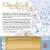 MasterPieces Glitter & Gold Snowman's Shimmer Christmas 1000 Piece Jigsaw Puzzle for Adults - 4 of 4