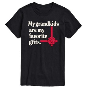Men's - Instant Message - Grandkids Favorite Gift Short Sleeve Graphic T-Shirt - 1 of 4