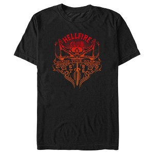 Men's Stranger Things Choose Your Weapon T-Shirt - 1 of 4