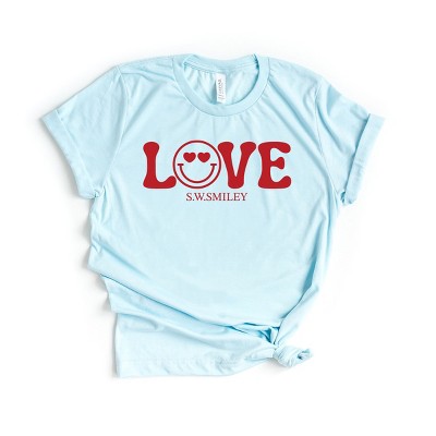Simply Sage Market S.W.Smiley Love Smile Short Sleeve Tee